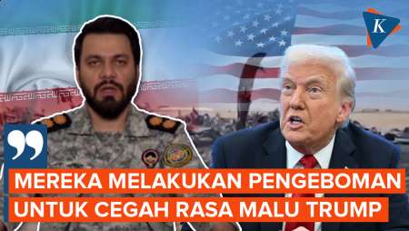 Iran Sebut AS Bom Pesawat Sendiri Yang Jatuh Demi Cegah Rasa Malu Trump