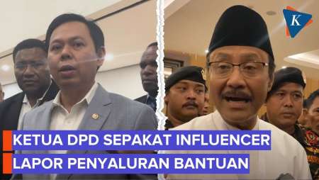 Ketua DPD Dukung Mensos Soal Influencer Yang Mau Beri Bantuan