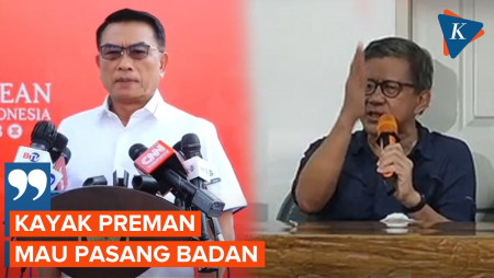 Rocky Gerung Jawab “Gertakan” Moeldoko, Sebut Kepala Staf Presiden kayak Preman