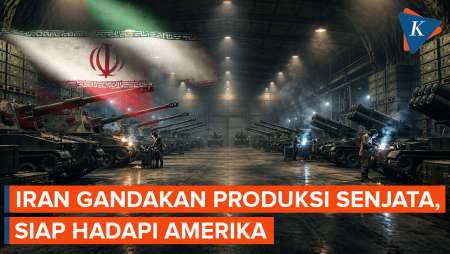 Iran Gandakan Produksi Senjata Dan Amunisi Pertahanan Dalam Setahun
