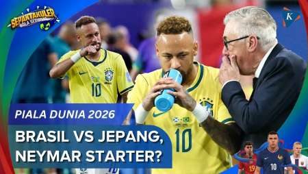 Apakah Neymar Akan Jadi Starter Laga Brasil Vs Jepang? Begini Jawaban Ancelotti