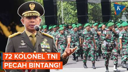 Nama-nama 72 Kolonel TNI yang Pecah Bintang!