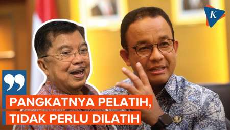 Jelang Debat Terakhir, Jusuf Kalla: Anies Pangkatnya Pelatih, Jadi Tak Perlu Dilatih