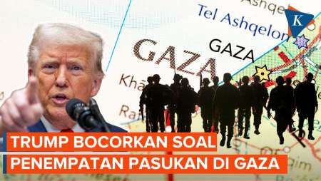 Trump Bocorkan Kapan Pasukan Stabilitas Internasional Tiba Di Gaza
