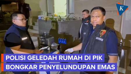 Detik-detik Bareskrim Gerebek Rumah Mewah Di PIK, Markas Penyelundup Emas