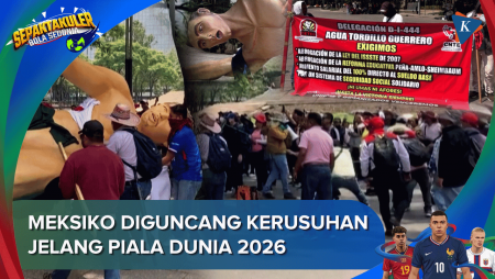 Bakal Jadi Venue Opening Piala Dunia, Meksiko Malah "Chaos"