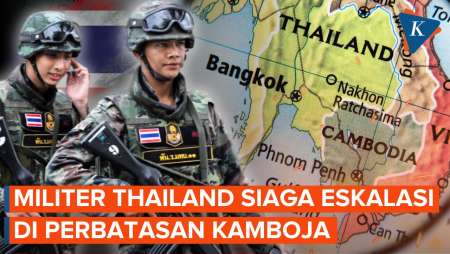 Militer Thailand Siaga Tanggapi Temuan Intelijen soal Eskalasi di Perbatasan Kamboja