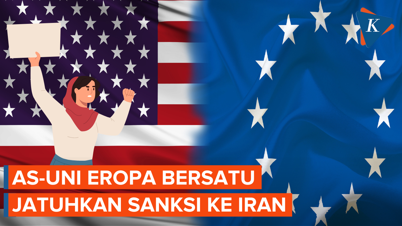 Sepakat dengan Uni Eropa, Amerika Serikat Bersatu Jatuhkan Sanksi ke Iran