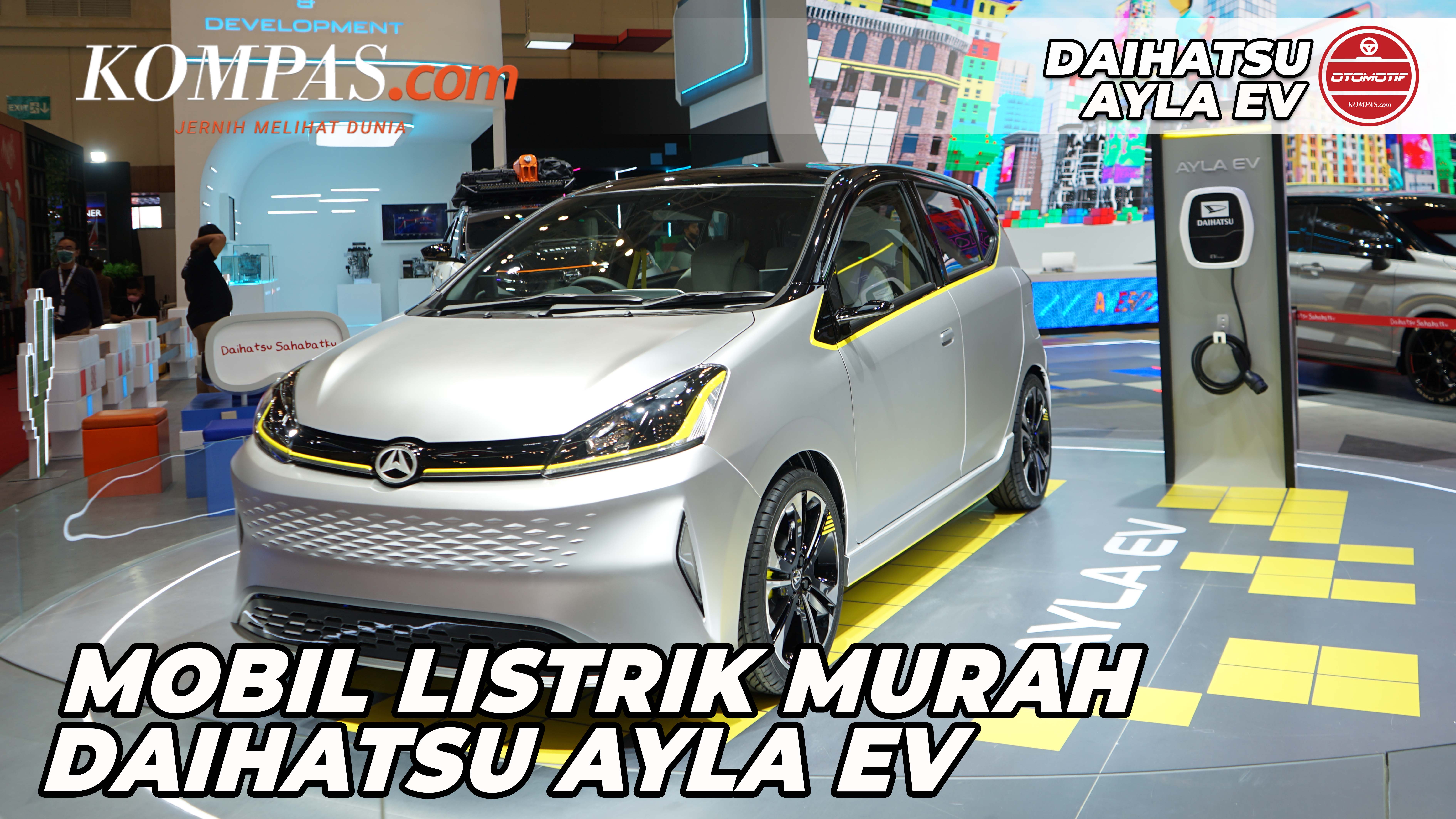 FIRST IMPRESSION | DAIHATSU AYLA EV | Mobil Listrik Murah Daihatsu Ayla EV