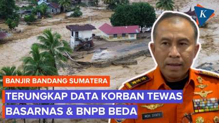 Korban Meninggal Banjir Sumatera Versi Basarnas Ada 583 Orang, Beda Dengan BNPB