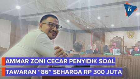 Momen Ammar Zoni Cecar Penyidik Soal Dugaan Pemerasan Rp 300 Juta