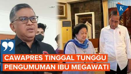 Sekjen PDI-P Sebut Megawati Segera Umumkan Cawapres Ganjar