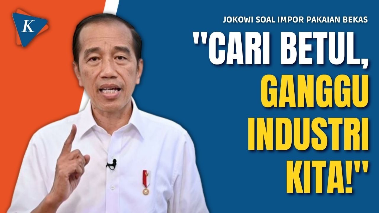 Ini Perintah Jokowi soal Bisnis Impor Pakaian Bekas