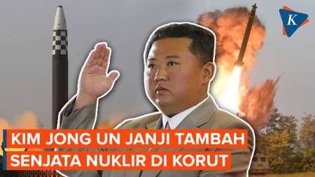 Waspada Ancaman Musuh, Kim Jong Un Janji Tambah Senjata Nuklir Korut