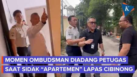 Detik-detik Ombudsman Sidak “Apartemen” Lapas Cibinong, Dihalangi dan Debat dengan Petugas