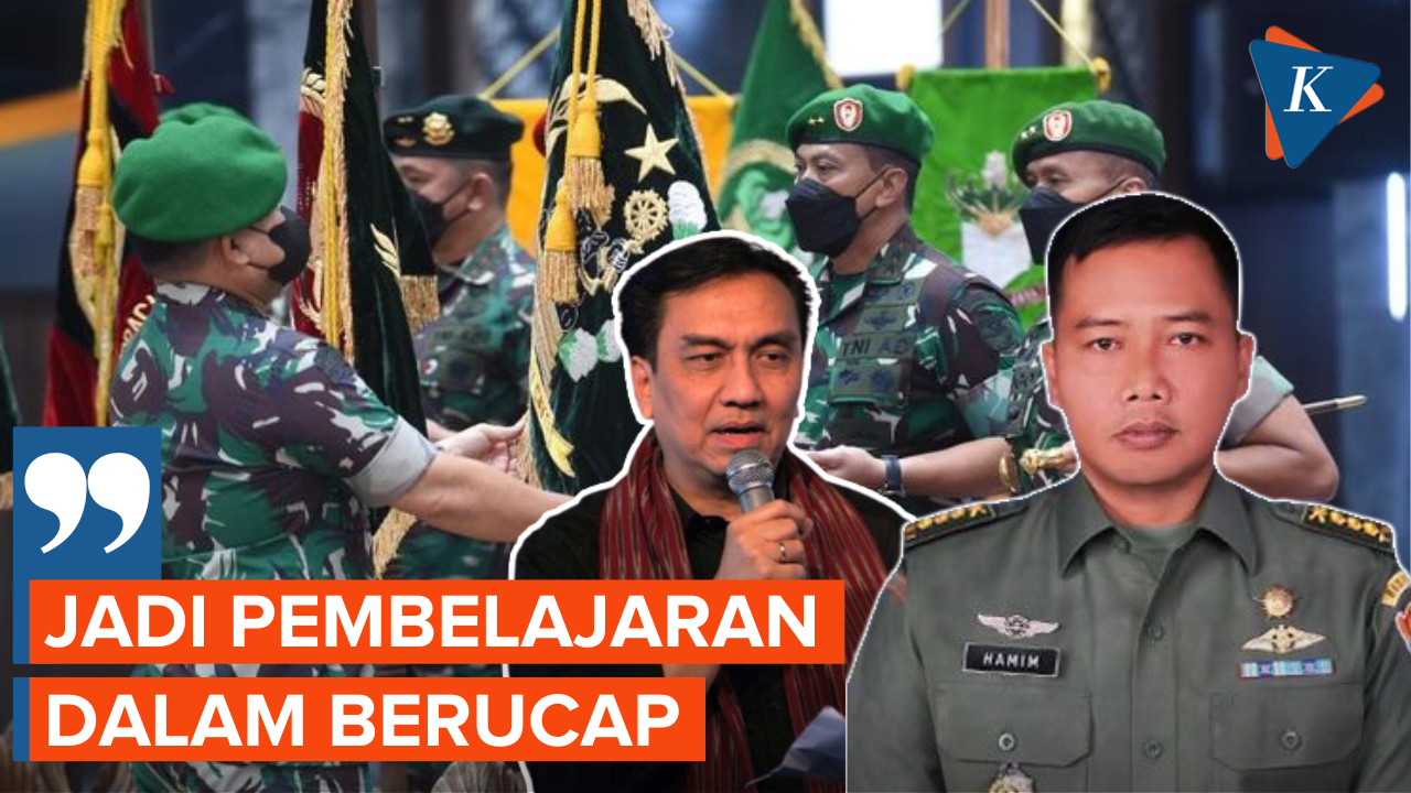Respons Mabes AD soal Permintaan Maaf Effendi Simbolon yang Mengatakan TNI Gerombolan