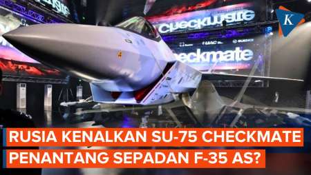 Rusia Luncurkan SU-75, Jet Tempur Siluman Penantang F-35 AS