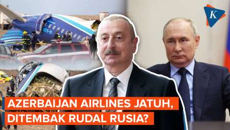 Penyebab Jatuhnya Pesawat Azerbaijan, Ditabrak Burung atau Rudal Rusia?