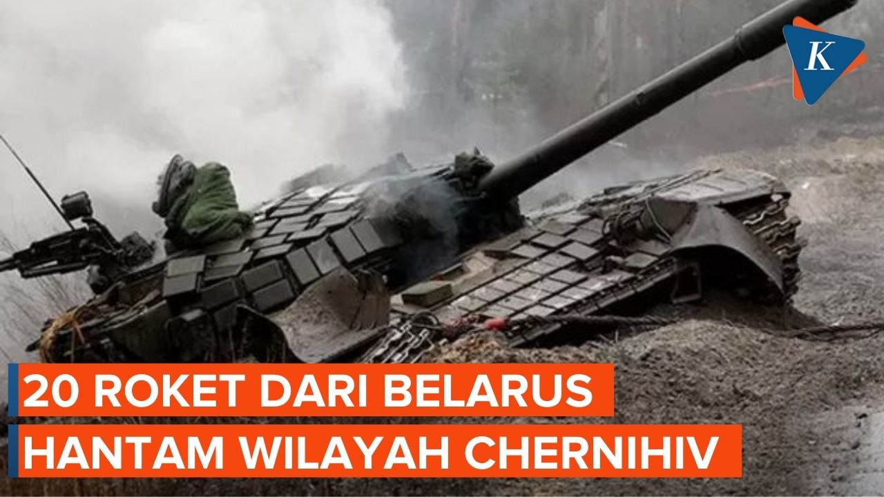 Ukraina Laporkan Serangan 20 Roket dari Belarus