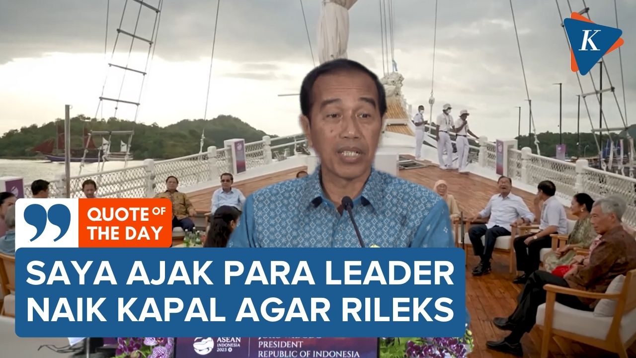 Alasan Jokowi Ajak Para Pemimpin ASEAN Naik Kapal Pinisi