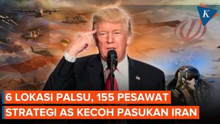 Taktik AS "Kecoh" Iran: 6 Lokasi Palsu, 155 Pesawat, Demi Nyawa 2 Pilot