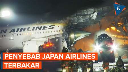 Menteri Transportasi Ungkap Penyebab Japan Airlines Terbakar