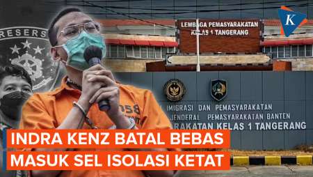 Bebas Bersyarat Dicabut, Indra Kenz Masuk Sel Khusus Maximum Security