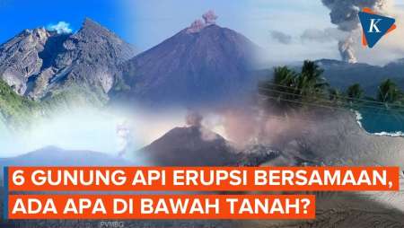 Anak Krakatau Hingga Semeru Erupsi Bersamaan, Benarkah Gunung Api Indonesia Makin Aktif?