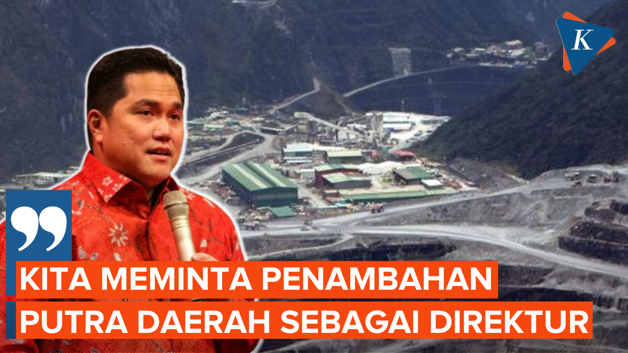 Tambahan Putra Daerah Jadi Salah Satu Syarat Freeport Bisa Perpanjang Kontrak