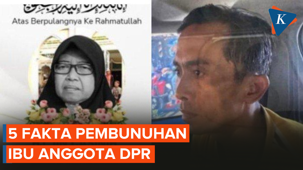 5 Fakta Pembunuhan Ibu Anggota DPR RI Bambang Hermanto
