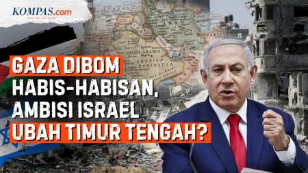 Israel Bombardir Zeitoun Gaza, Ambisi Netanyahu Petakan Ulang Timur Tengah?