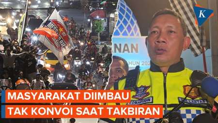 Polri Minta Masyarakat Tak Konvoi Saat Malam Takbiran