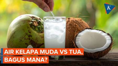 Air Kelapa Muda dan Tua, Baik Mana?