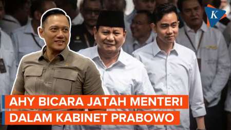 Soal Jatah Menteri Kabinet Prabowo-Gibran, AHY:  Oke Lah Jumlahnya