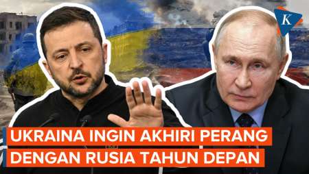 Ukraina Targetkan Perang dengan Rusia Berakhir Tahun Depan