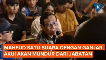 Ungkap Mau Mundur dari Menko Polhukam, Mahfud MD Sindir Menteri yang Masuk Timses