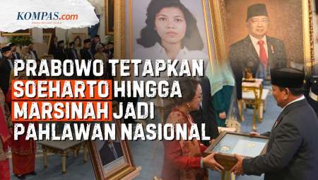 Momen Prabowo Umumkan 10 Tokoh Yang Dapat Gelar Pahlawan Tahun 2025