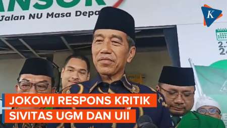 Akademisi UGM dan UII Buat Petisi Kritikan, Jokowi: Itu Hak Demokrasi