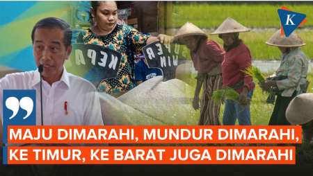 Di Hadapan Petani, Jokowi Curhat Serba Salah Pemerintah Jaga Harga Pangan