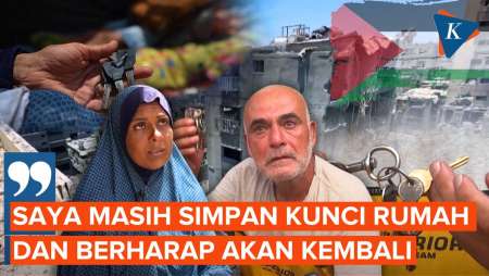 Asa Pengungsi Gaza Masih Simpan Kunci Rumah...