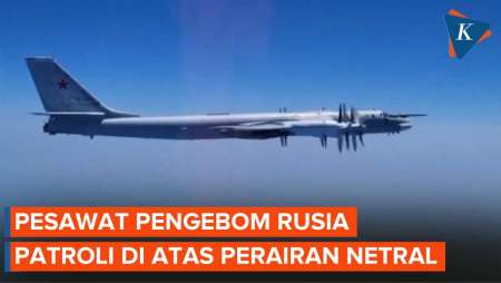 Rusia Kerahkan Pesawat Pembom untuk Berpatroli di Atas Perairan Netral