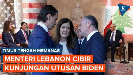 Menteri Lebanon Cibir Kunjungan Utusan Biden ke Timur Tengah