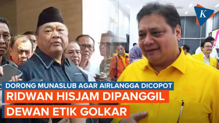 Datangi DPP Golkar, Ridwan Hisjam Klarifikasi Pernyataan Isu Munaslub Pencopotan Airlangga