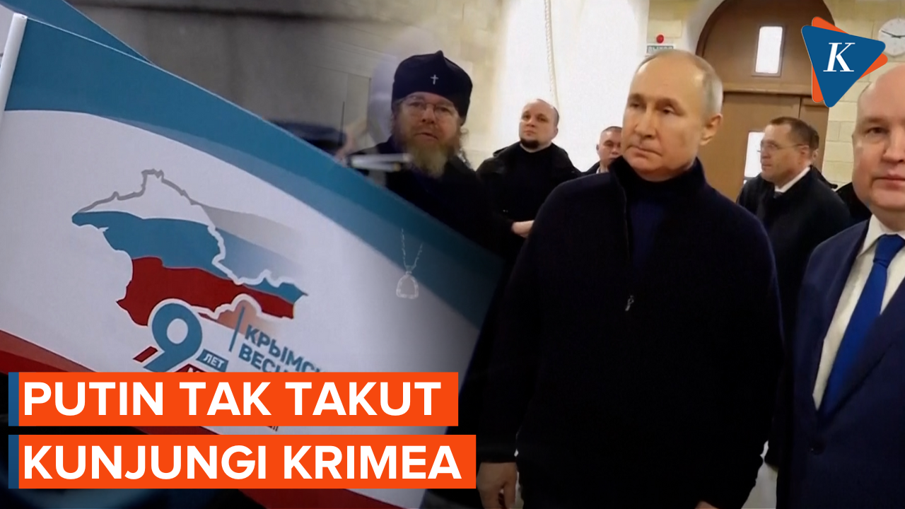 Putin Tetap Kunjungi Krimea Meski Mendapat Surat Penangkapan dari Pengadilan Internasional