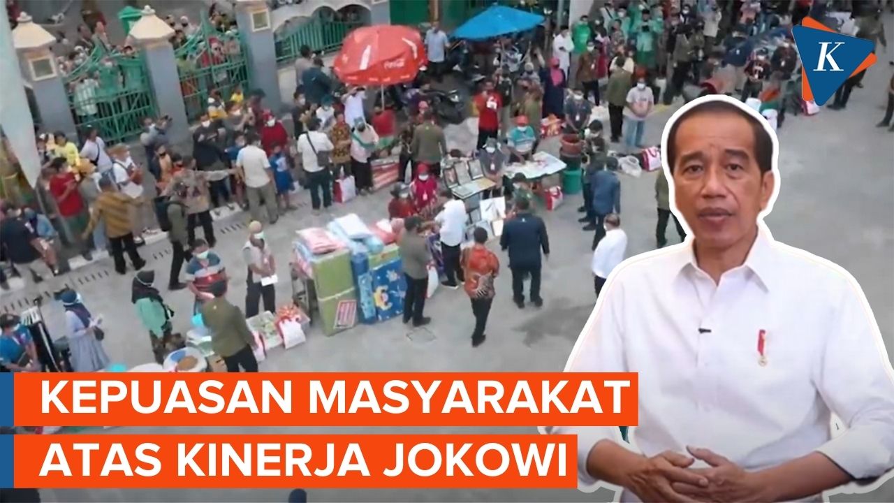 SMRC Sebut 76,7 Persen Masyarakat Puas atas Kinerja Jokowi