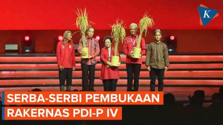 Rakernas IV PDI-P: Cerita Megawati hingga Bisikan Jokowi ke Ganjar