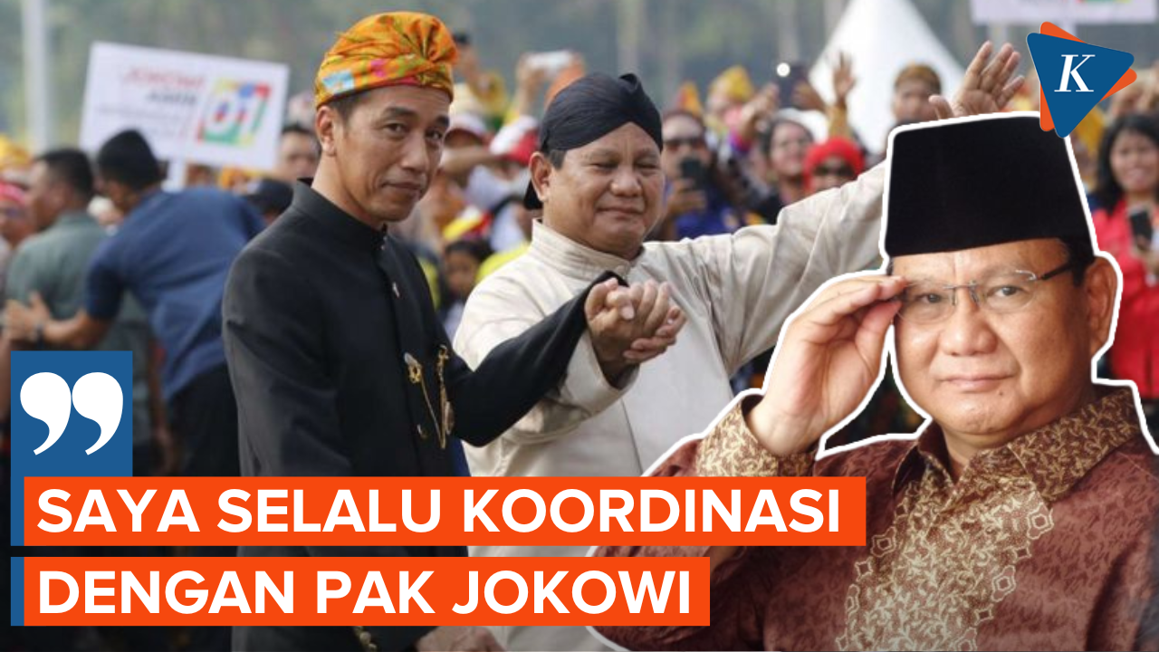 Respons Prabowo Soal Usulan Duet dengan Jokowi di Pilpres 2024