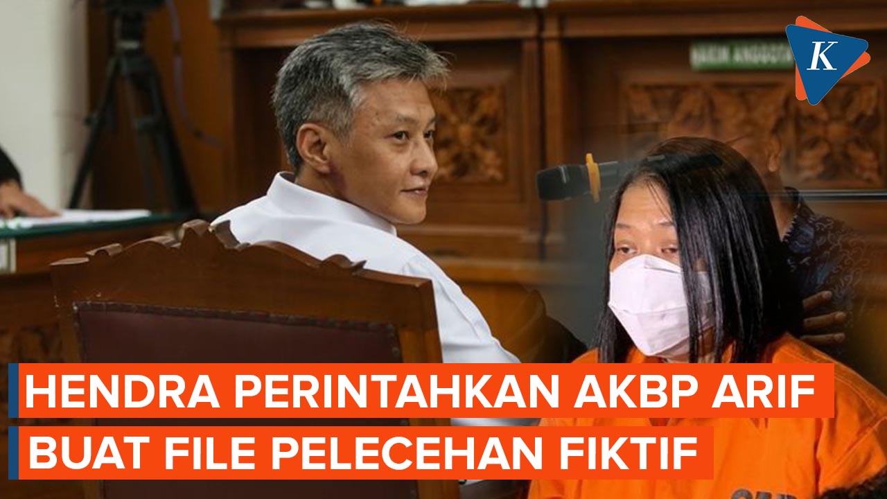 Dakwaan Jaksa: Hendra Perintahkan AKBP Arif Buat File Pelecehan Fiktif Putri Candrawathi