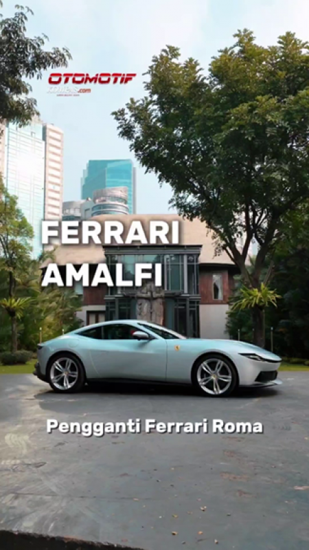 Kencan Singkat dengan Ferrari Amalfi di Senayan