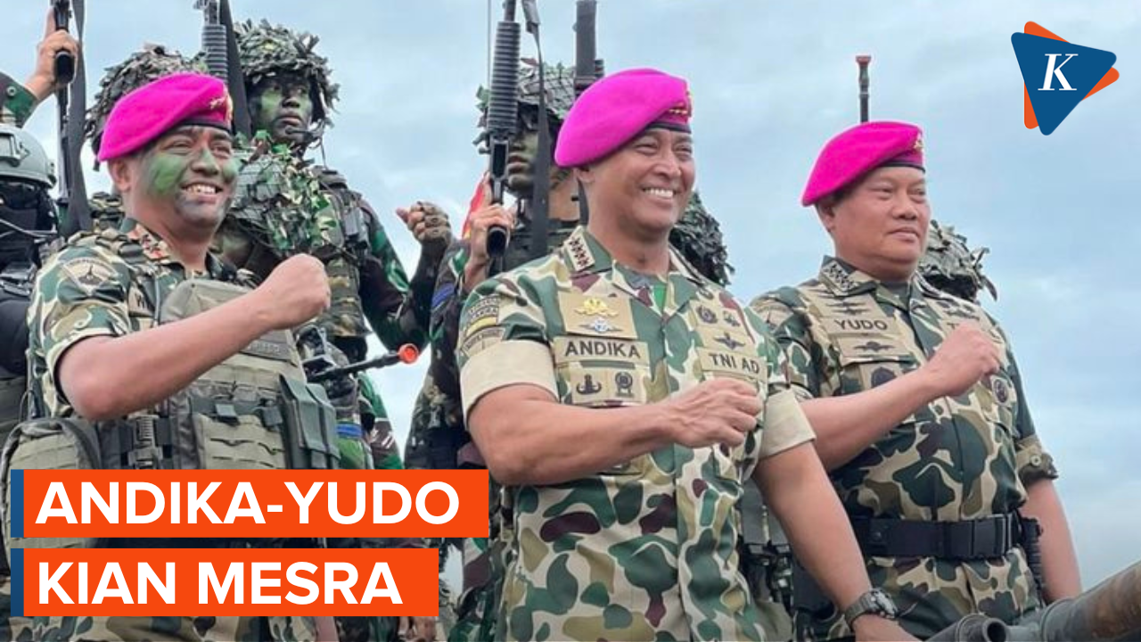 Andika dan Yudo Kian Mesra, Sinyal Pergantian Panglima TNI Tak Akan Diwarnai Keributan